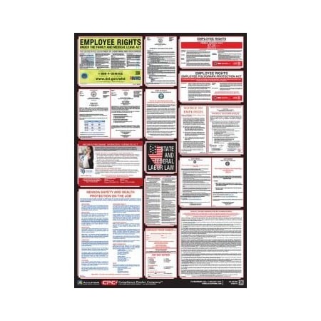 Accuform OSHA SAFETY POSTER COMBO STATE, PPG300NV PPG300NV